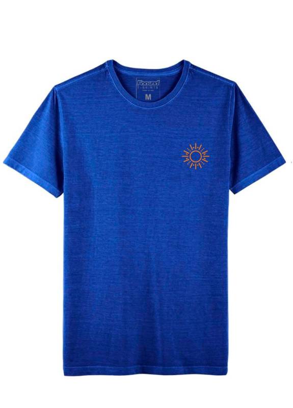 CAMISETA SOL AZUL GG