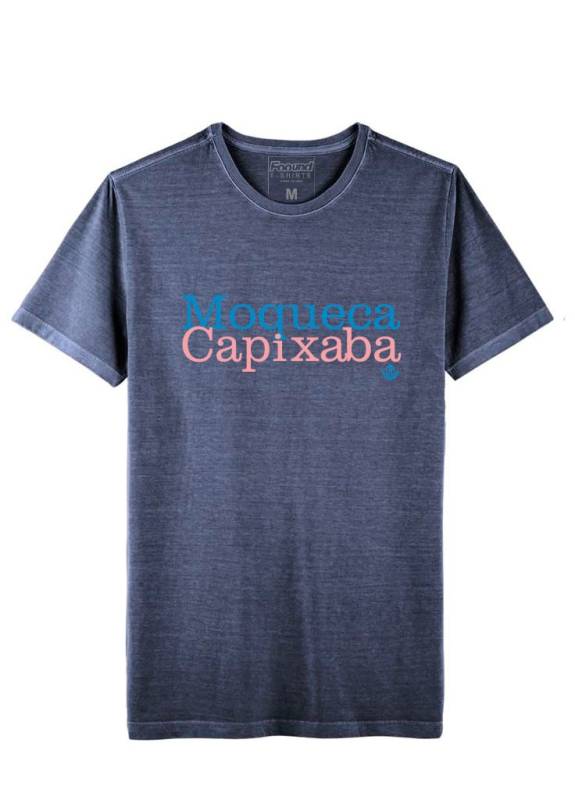 CAMISETA MOQUECA AZUL G